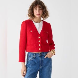 J. Crew Maritime tweed jacket NWT